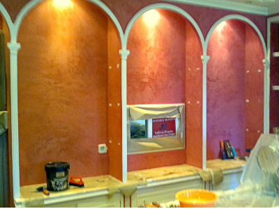 Pintores Estucos Papel Cenefas